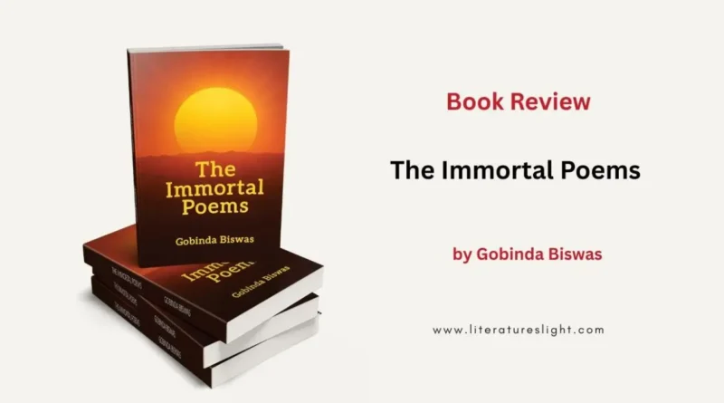 Collection ‘Immortal Poems’ published