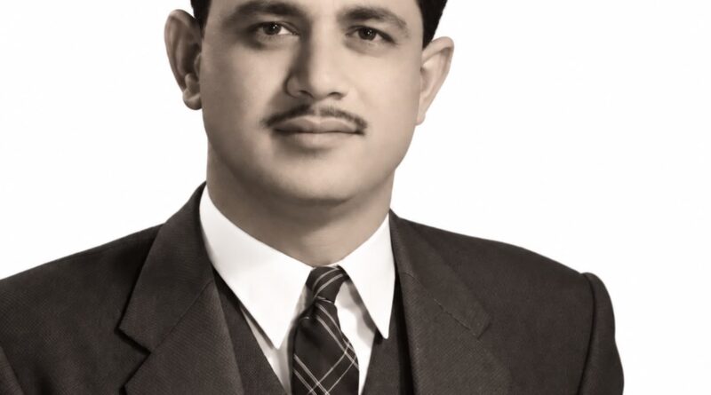 Major Qazi Bashir Ahmad Shaheed. A Eulogy